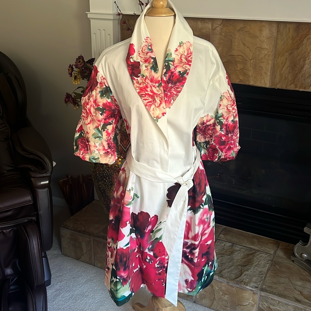 Softness surrounding jacket, size, small pink and white color